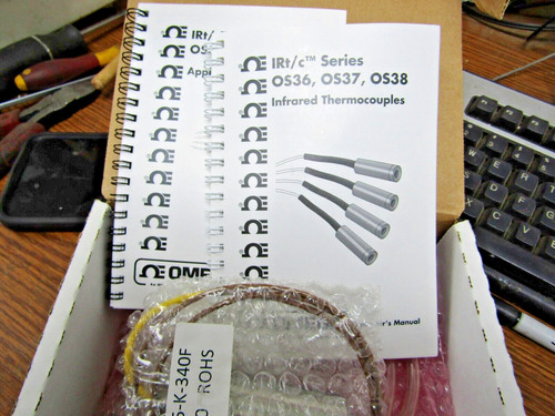 New Omega Os36-5-k-340f Infrared Thermocouple Sensor Aak