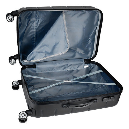 Maleta De Viaje Bolton 43x26x65 Cm Color Negro
