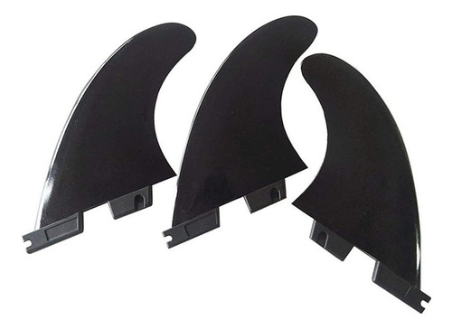 3x Aletas De Tabla De Surf Central De Longboard Para Tablas