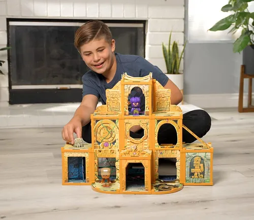 Aventura Perdida Del Templo De La Selva Niños Juegan S...