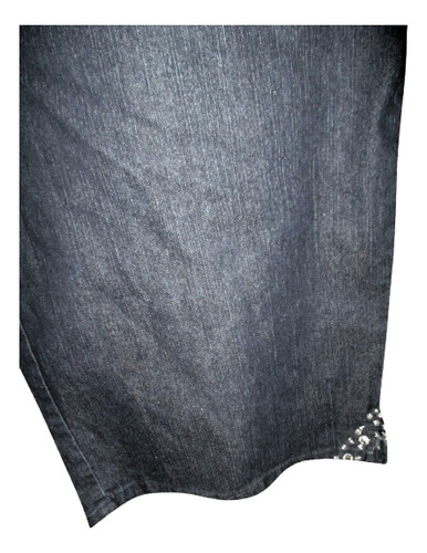 Capri Bermuda Azul Mezclilla Talla 22w (40/42) Lark Lane