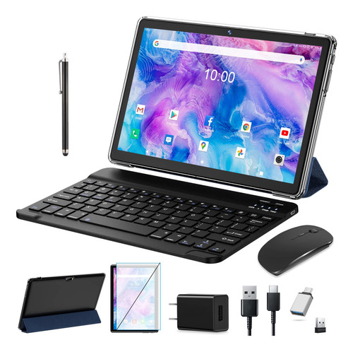 Tablet  Feonal 10.1 inch Tablet K113 10.1" 64GB negra y 4GB de memoria RAM