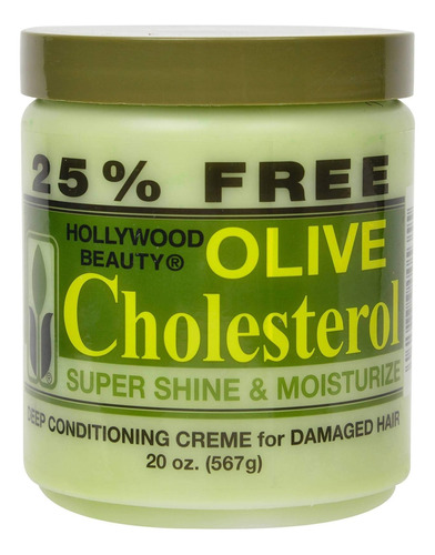 Hollywood Beauty Colesterol De Oliva 20 Oz