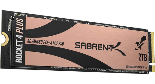 Sabrent 2tb Rocket 4 Plus Nvme 4.0 Gen4 Pcie M.2 Ssd Inte...