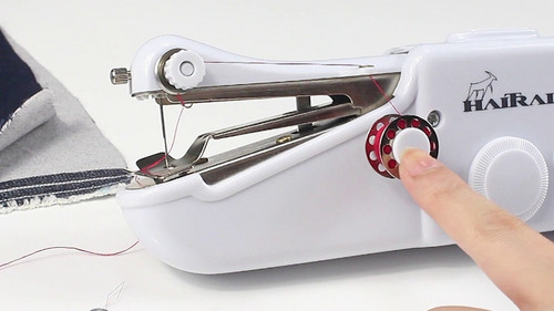 Mini Máquina Coser Eléctrica Mano Inalámbrica Portatil
