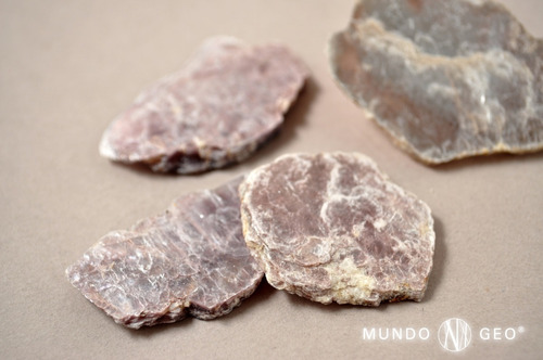 Imagen 1 de 2 de Piedra Mineral Lajas De Lepidolita Nro. 1