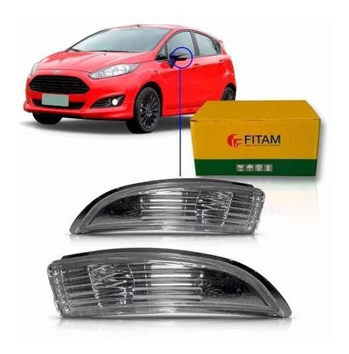 Pisca Retrovisor New Fiesta 2011 2012 2013 2014 2015