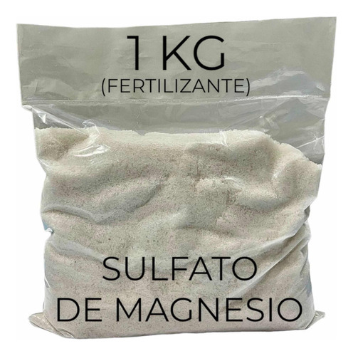 Sulfato De Magnesio 1 Kg Fertilizante