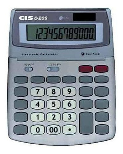 Calculadora Mesa 12 Dígitos Cis 209