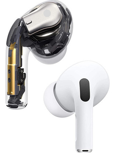 Auriculares Compatibles Con iPhone AirPods Pro De Tercera Generación Premium Line, Color Blanco