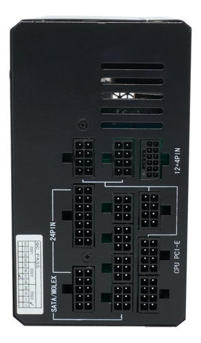 Fuente De Poder Naceb Na-0627 80 Plus Gold Modular 20+4 Pin