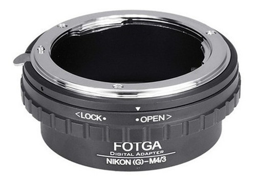 Adaptador Fotga Nikon G-m43 / Lente Nikon G -  Câmera M4/3