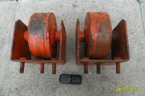 Robustas Antiguas Ruedas Zorra Carro Carga Ideal Mesa Ratona