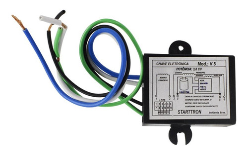 Chave Eletrônica De Partida 3cv Modelo V5 Starttron