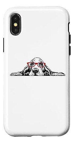 Funda Para iPhone X/xs Basset Hound