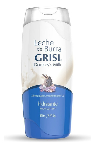 Jabón Líquido Corporal Grisi Leche De Burra 450 Ml