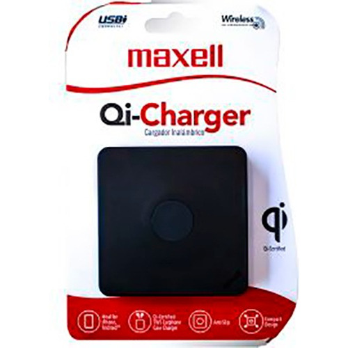 Cargador Inalámbrico Qicp-usb Qi Pad Sw Maxell  