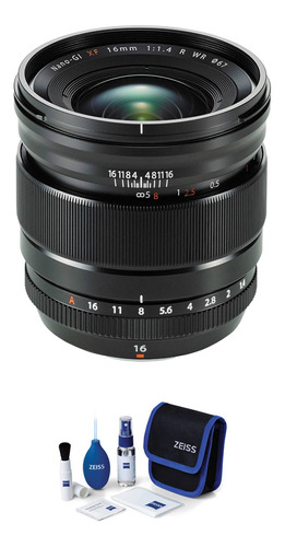 Fujifilm Xf 16mm F/1.4 R Wr Lente With Lente Care Kit