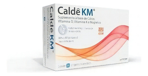 Calde Km C/30 Comprimidos Sabor Sem Sabor