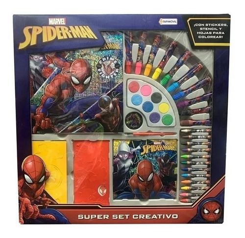 Súper Set Creativo Spiderman Vsp03266 