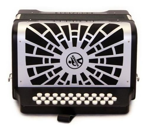 Acordeon Hohner Compadre'' Fa-sib Mib 31 Botones 12 Bajos