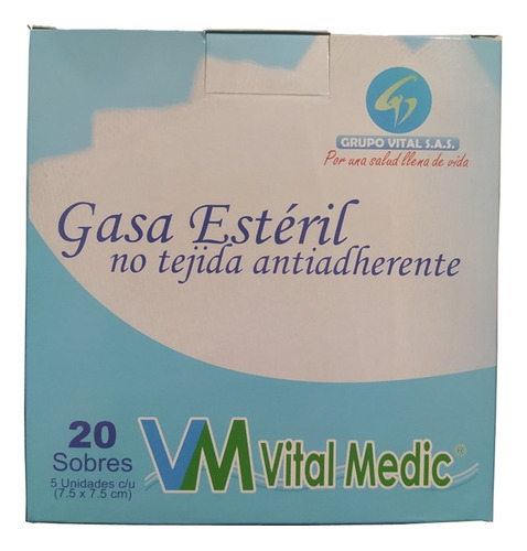  Gasa Esteril 7.5x7.5