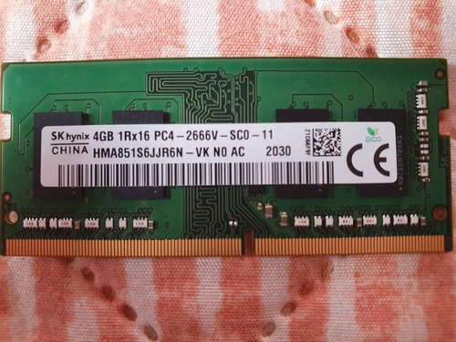 Memoria Ram Ddr4 2666mhz