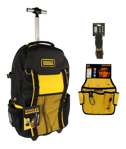 Mochila Carrito Porta Herramientas Stanley + Toolmen T90 T95