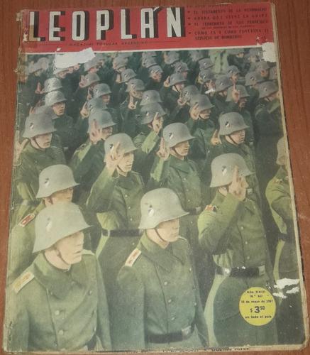 Revista Leoplan N°547  15 De Mayo De 1957