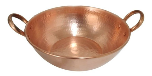 Tacho De Cobre Puro 3 Litros Alça De Cobre