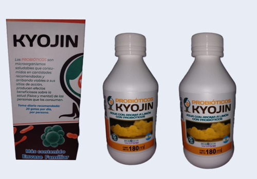 Probiótico Kyojin Líquido X 180 Ml |gotero Familiar X 2 Unid