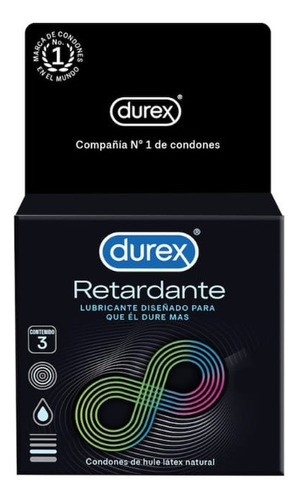 Preservativo Durex De Alta Duración Retardante De Calidad 