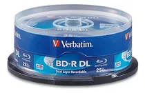 Comprar Verbatim 98356 Disco Blu-ray (bd-r Dl), 50 Gb, 6x,