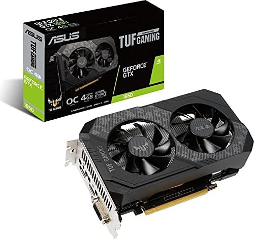 Asus Geforce Gtx 1650 Tuf Gaming Oc Edition 4gb Gddr6 Tuf-gt