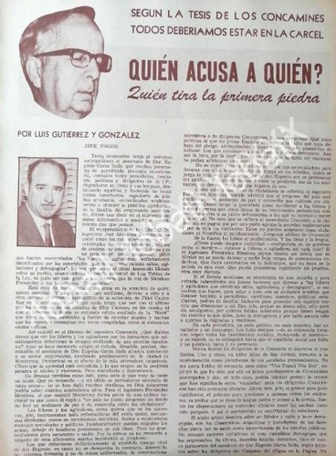 Cartel De Controversia Muerte Eugenio Garza Sada Oct 73