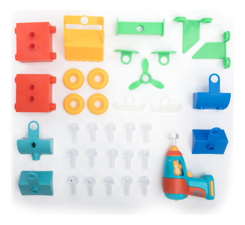 Educational Insights Design & Drill Build-it Cubo Con Tala