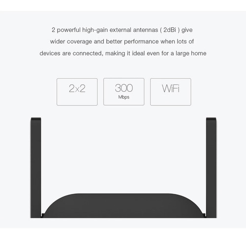 Repetidor De Señal Xiaomi Mi Wi-fi Range Extender Pro Color Gris