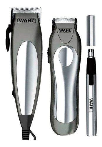 Imagen 5 de 9 de Wahl Deluxe Kit Maquina Cortar Pelo + Patillera + 21 Piezas