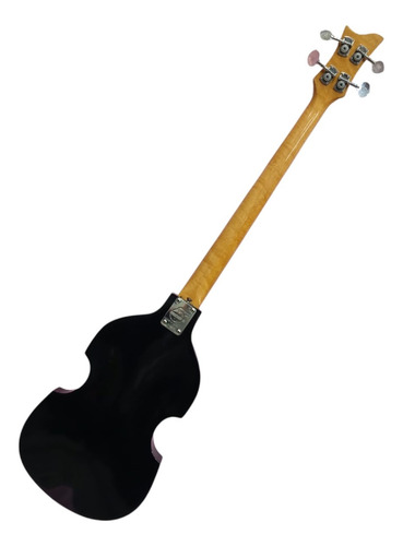 Bajo Electrico Fretless Tipo Violin Faim 443 Color Negro