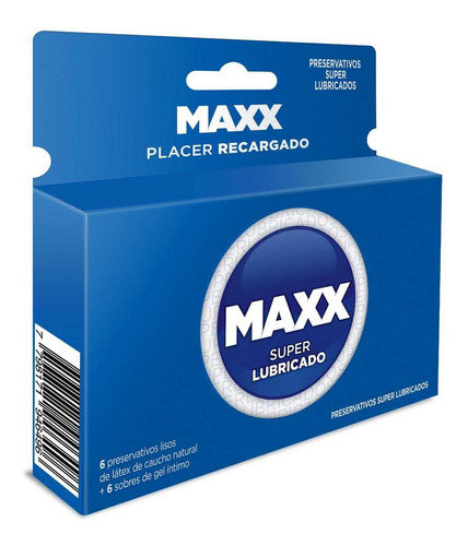 Preservativos  Super Lubricado X6un Maxx