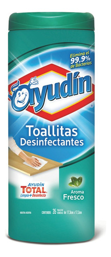 Toallita desinfectante Aroma Fresco Ayudín envase 35 u