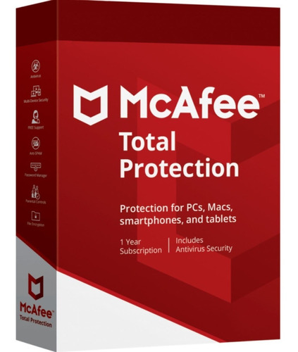 Mcafee Total Protection 2020 - Multiples Dispositivos