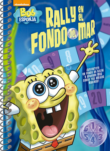 Rally en el fondo del mar Bob Esponja, de Dávalos Camerena, Erika Alejandra (Redacción). Editorial Mega Ediciones en español, 2018