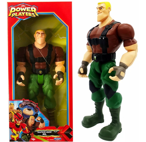 Power Players Sarge Figura Articulada 26cm Xl Super Size