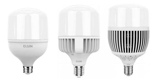 Lâmpada Super Bulbo Led 65w Elgin E27- E40 Potente Econômica