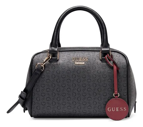 Bolsa Satchel Guess Factory Con Logo Estampado Para Mujer Acabado