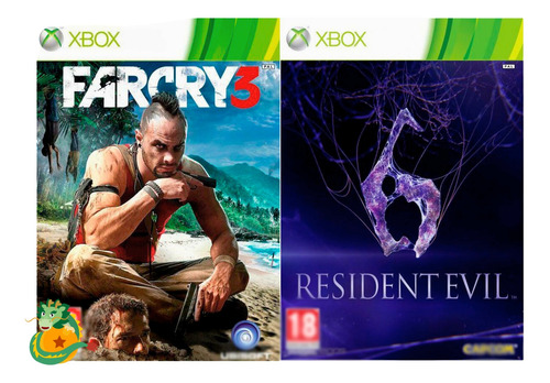 Far Cry 3 - Resident Evil 6 Xbox 360 Original