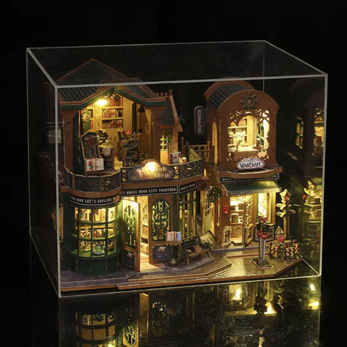 Kits De Casas De Muñecas En Miniatura Para Hacer Mismo,