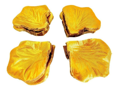 Imagem 7 de 7 de 500 Pétalas Artificiais Douradas Metalizadas Prateadas Ouro