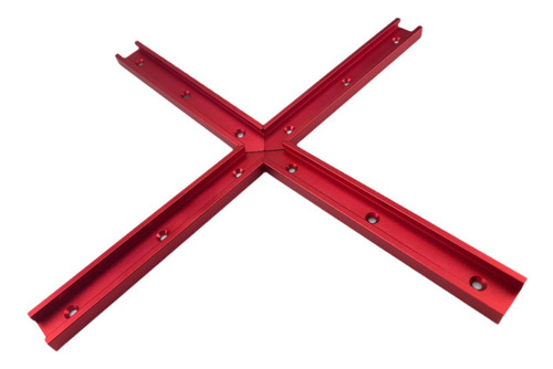 4 Piezas De Carpintería T Pistas T Slot Para El Rojo